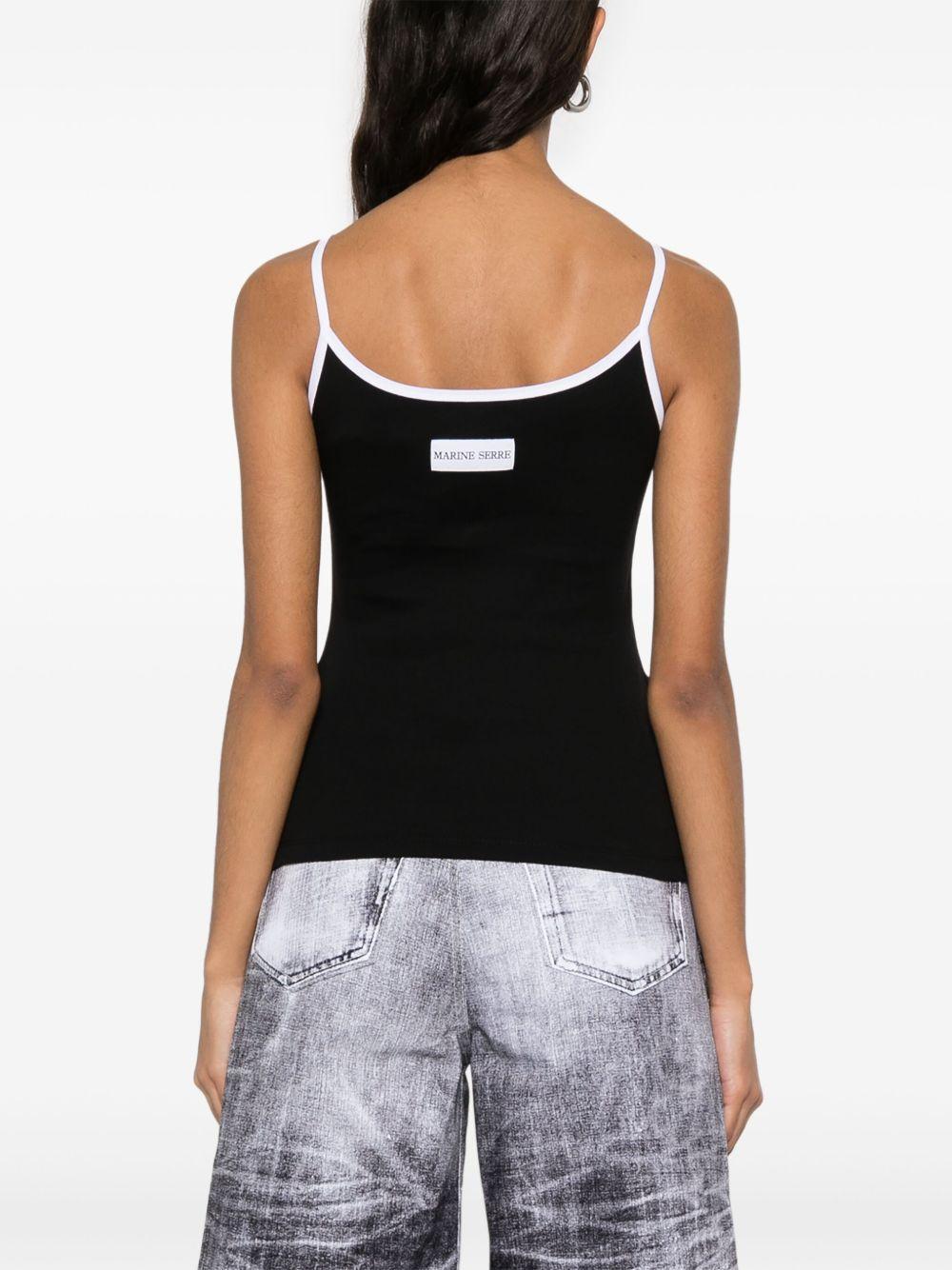 Moon Logo Ribbed tank top Product Image