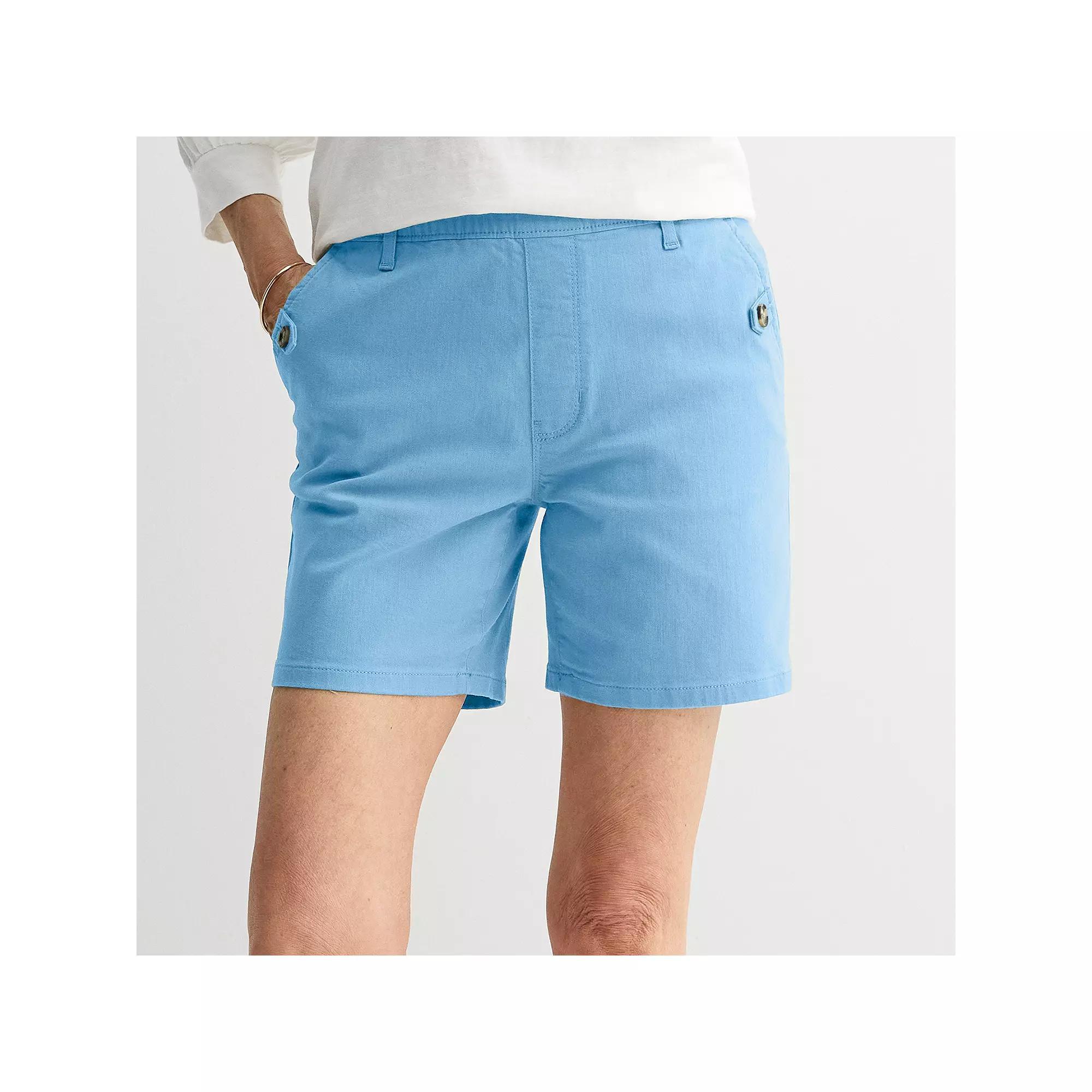 Women's Croft & Barrow® Modern Pull-On Shorts,  Product Image