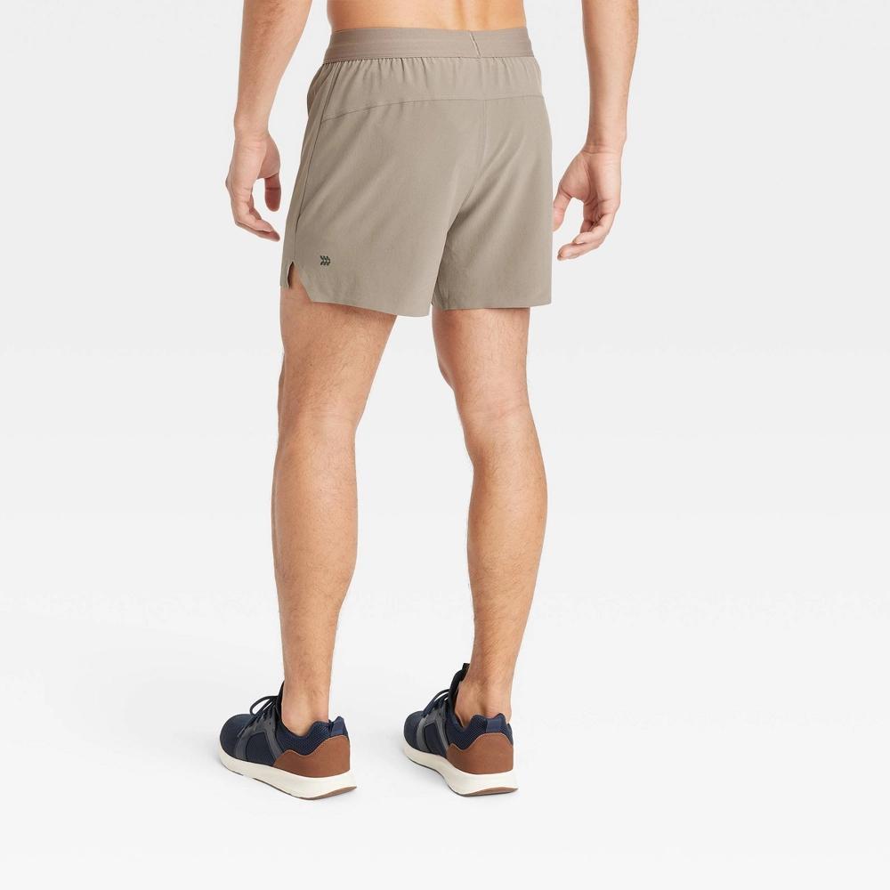 Mens Run Shorts 5 - All In Motion Brown Product Image