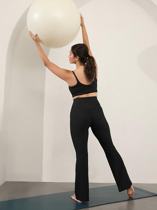 Elation Ultra High Rise Rib Flare Pant Product Image