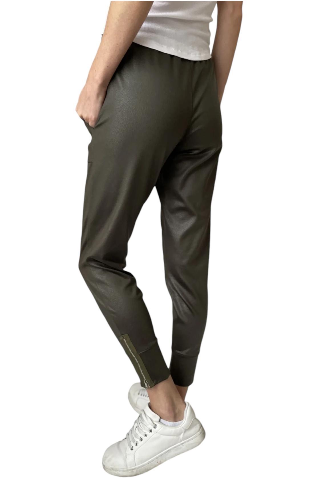 Coated Zip Jogger Product Image