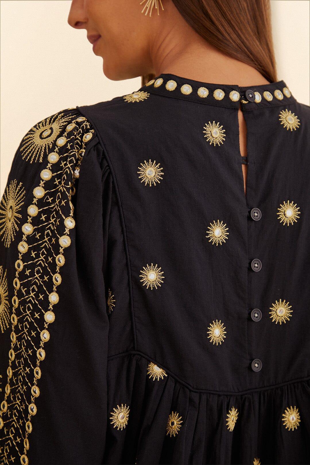 Sun Embroidered Blouse Product Image