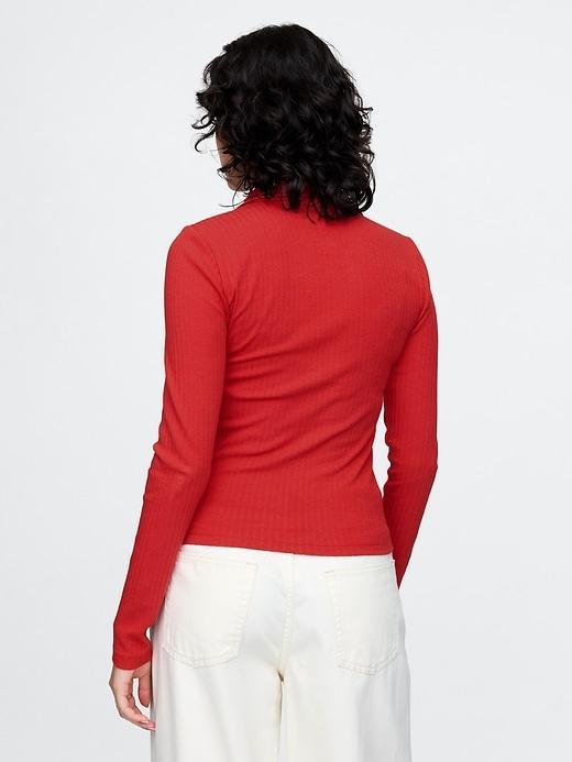 Modern Rib Half-Zip Pullover Product Image