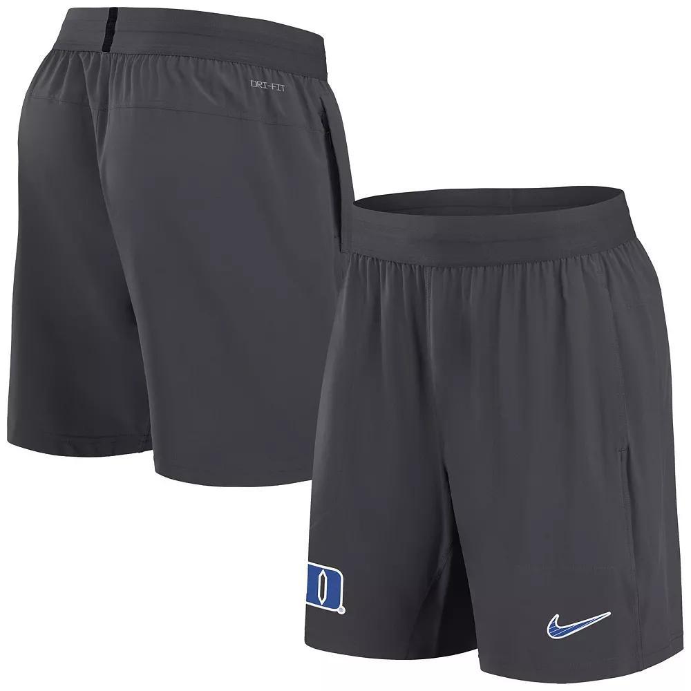 Men's Nike Navy West Virginia Mountaineers 2024 Sideline Performance Shorts, Size: Medium, Blue Product Image