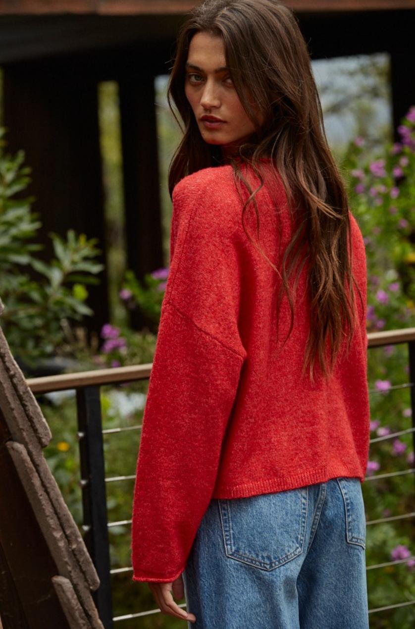 Rolled Neck Sweater Product Image