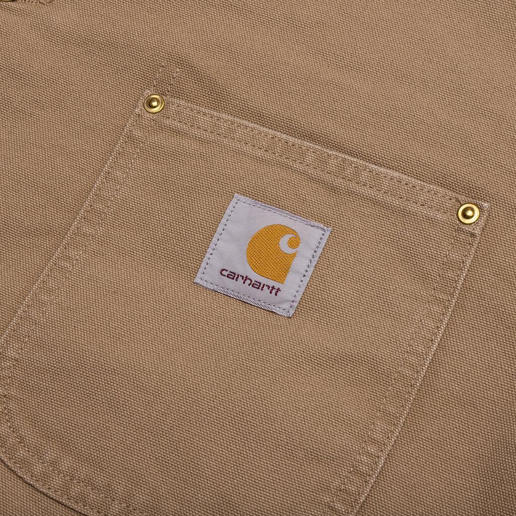 OG Chore Coat Aged Canvas - Peanut/Black Male Product Image