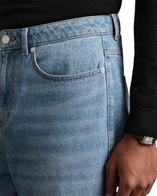 Baggy Relaxed Fit Jeans in Light Blue Product Image