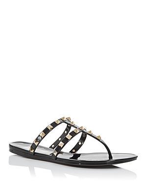 Womens Rockstud Flat Rubber Sandal Product Image