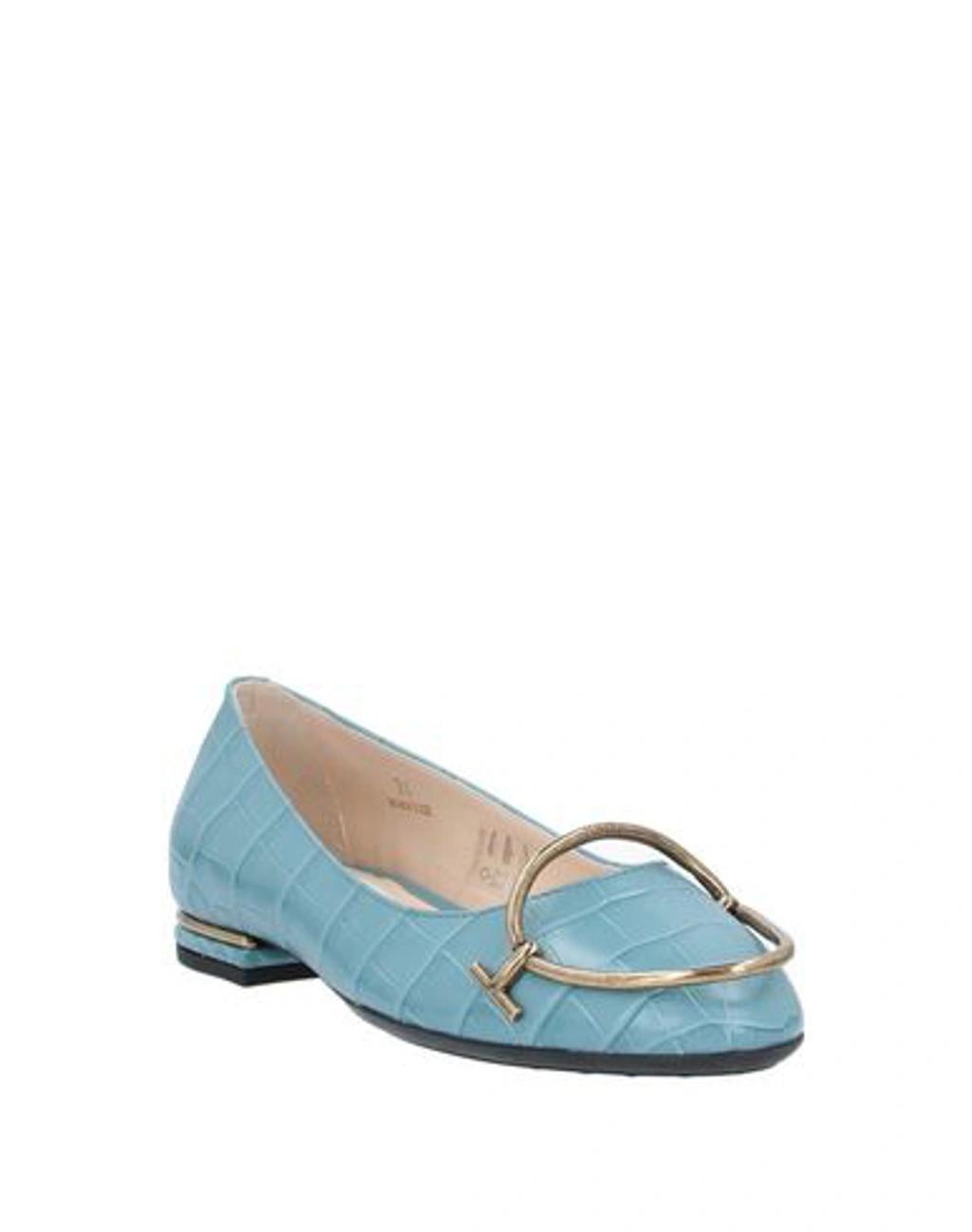 TOD'S Ballet Flats In Blue Product Image