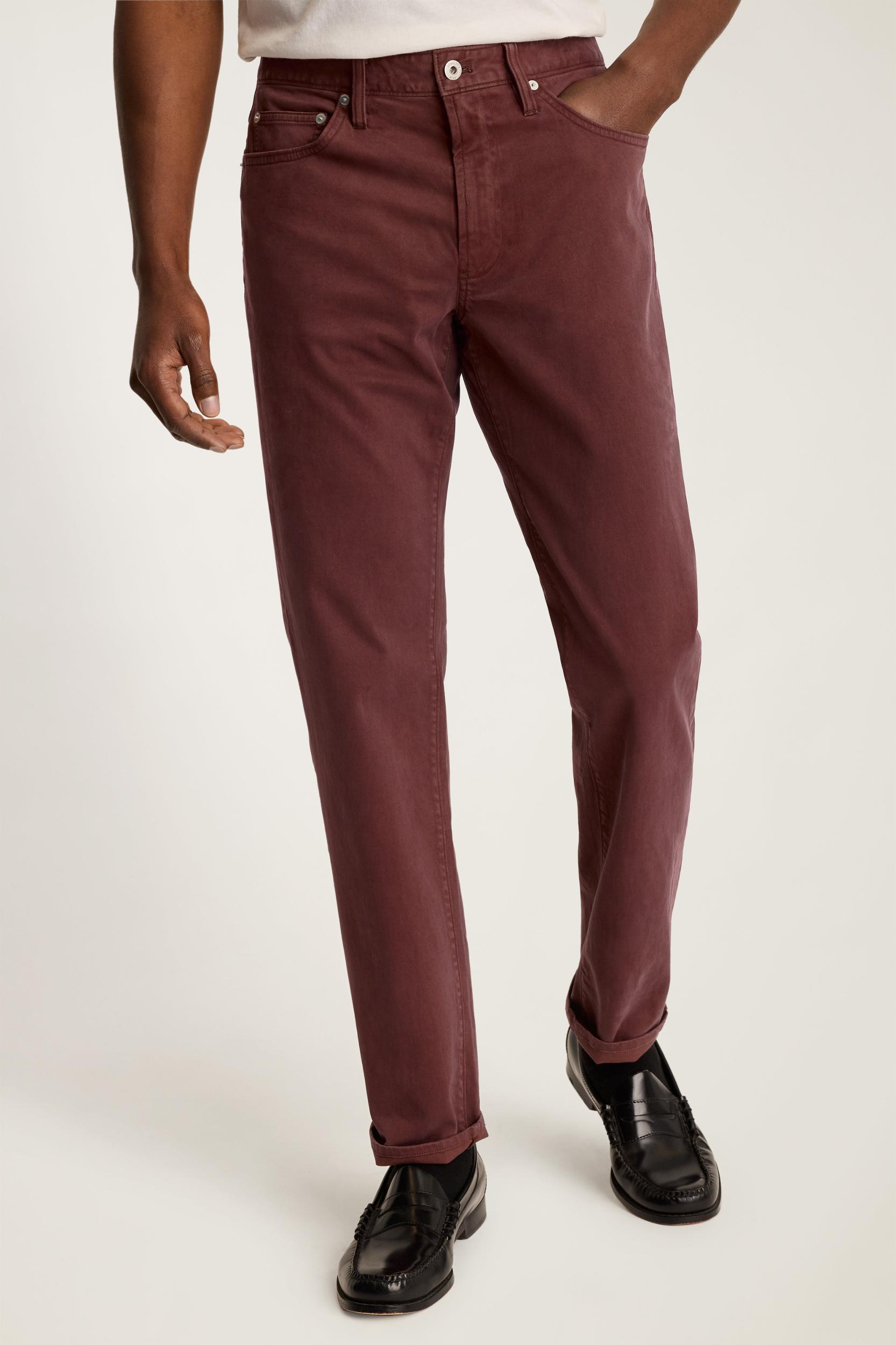 Italian Brushed 5-Pocket Pants Product Image