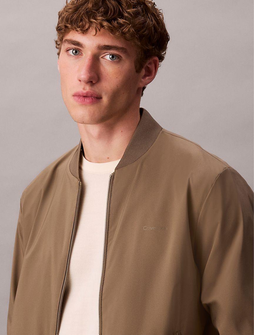 Matte Bomber Jacket Product Image