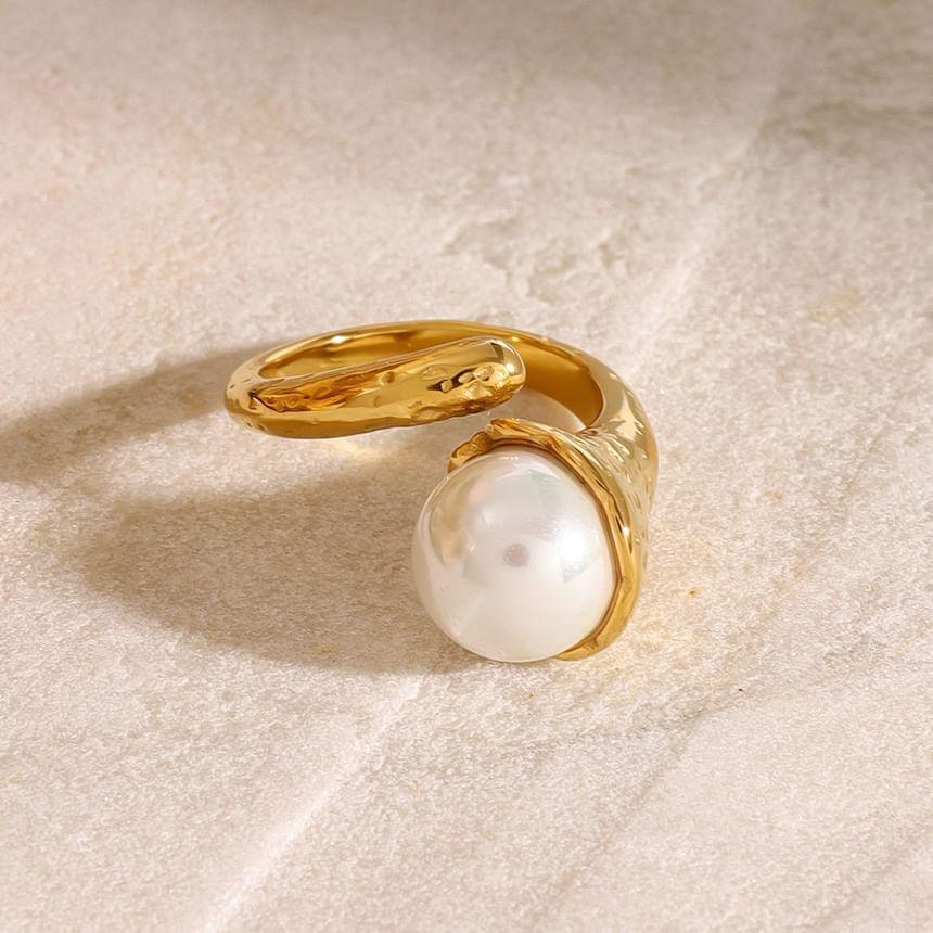 Faux Pearl Ring Product Image