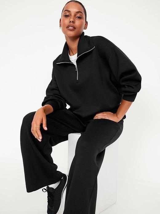 Half-Zip Bounce Fleece Pullover Product Image