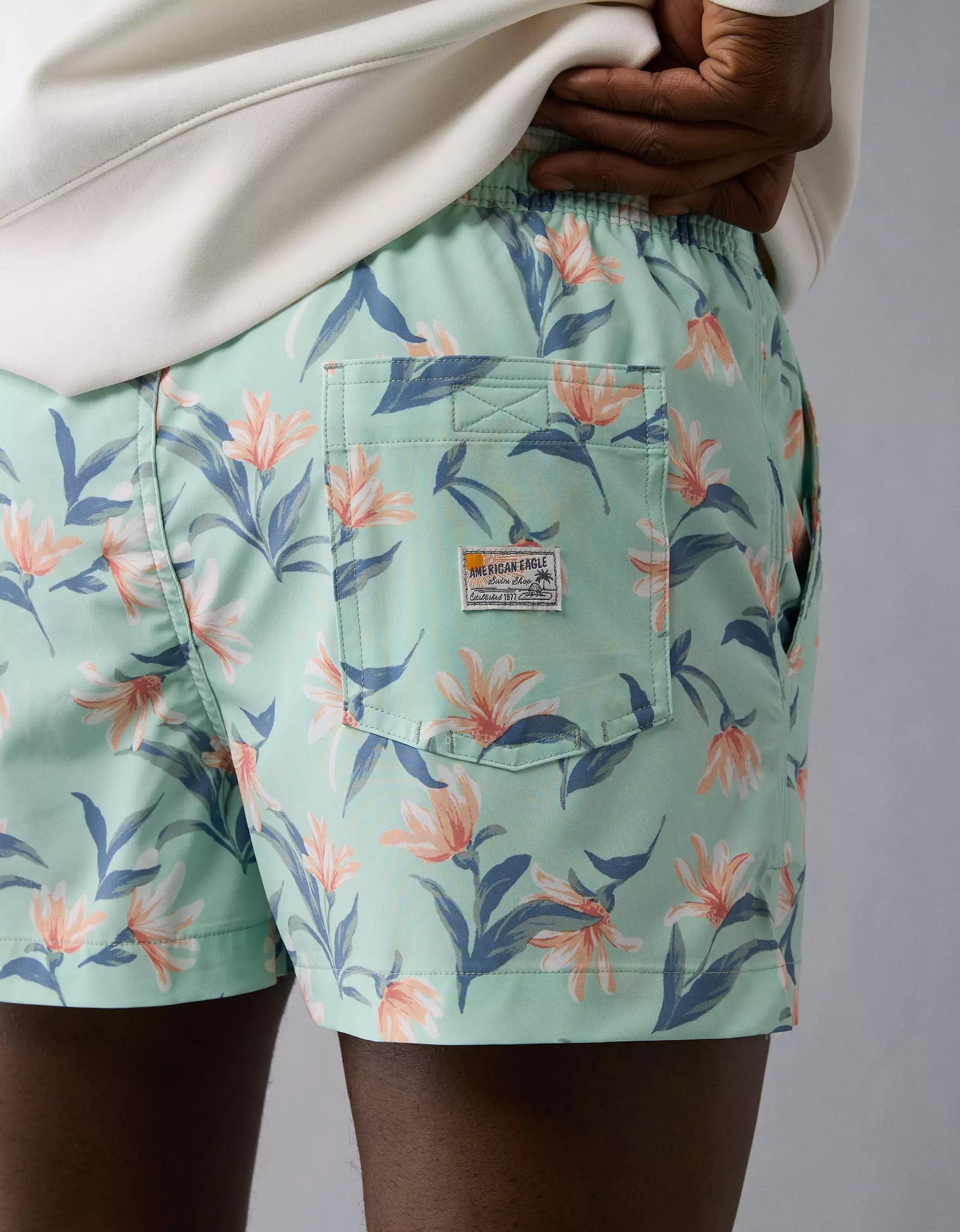 AE Men's 3" Flex Swim Trunk Product Image