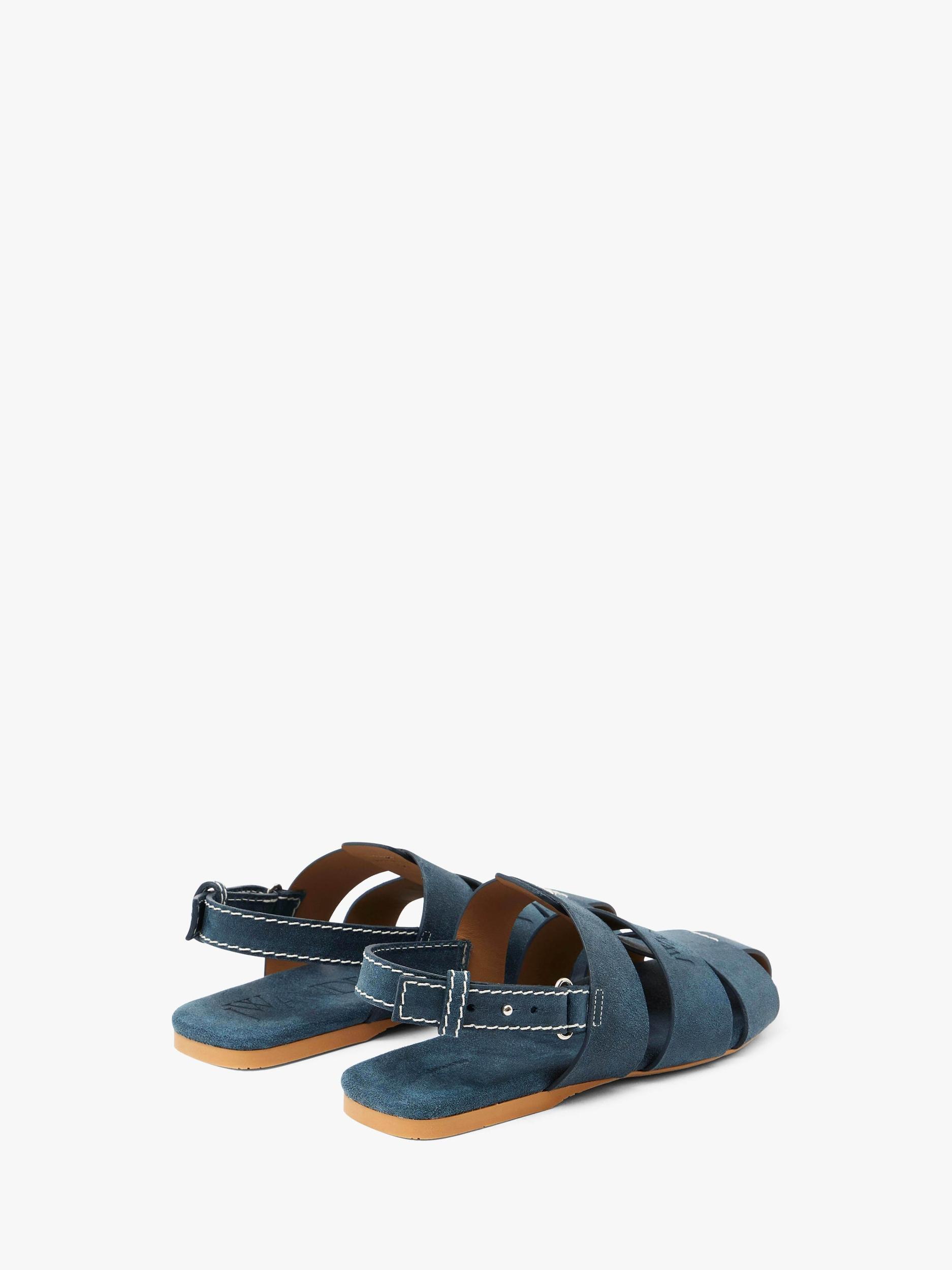 SUEDE FISHERMAN SANDALS Product Image