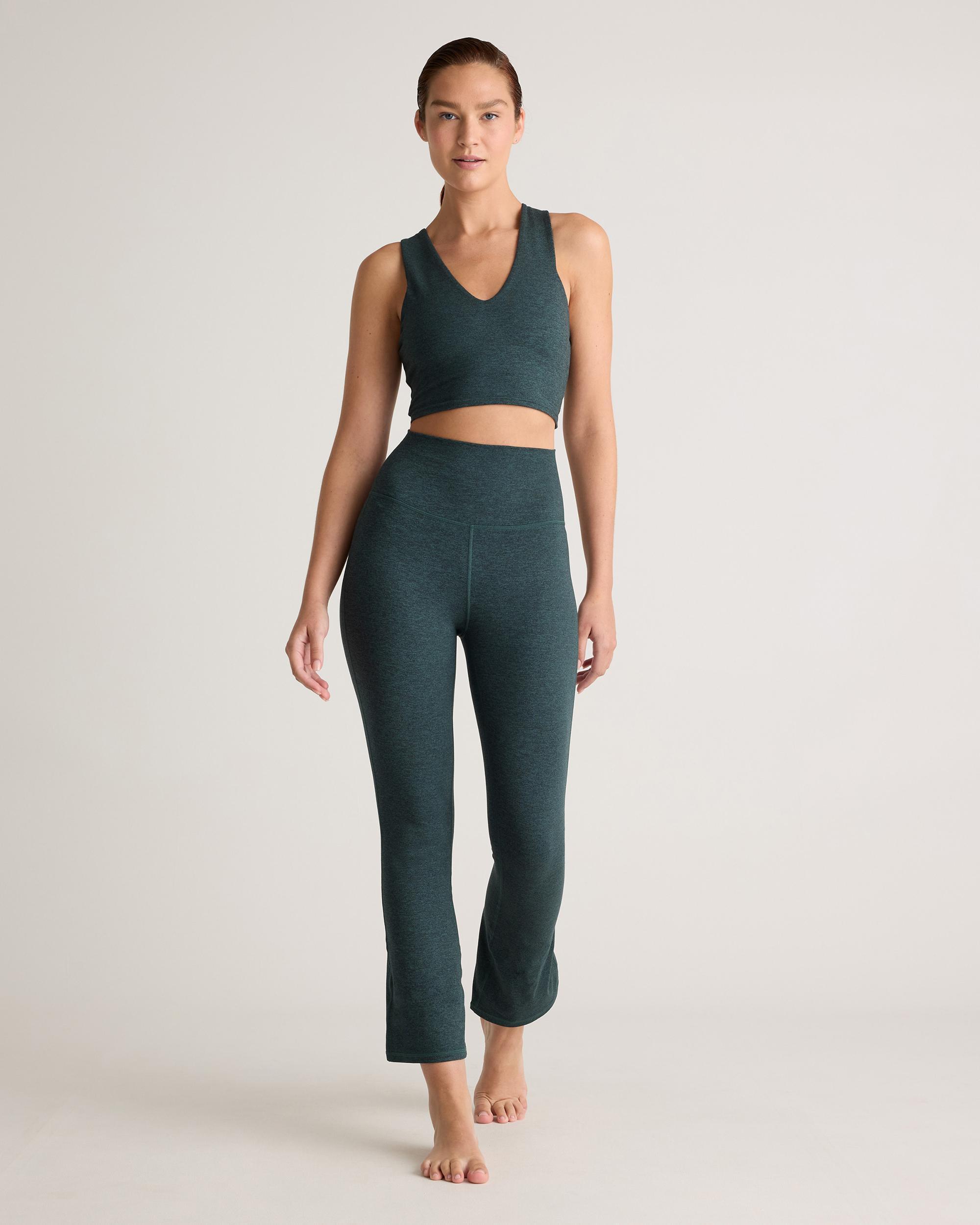 Quince | Women's Ultra-Soft Cropped Bootcut Pants Size XL, Polyester Product Image