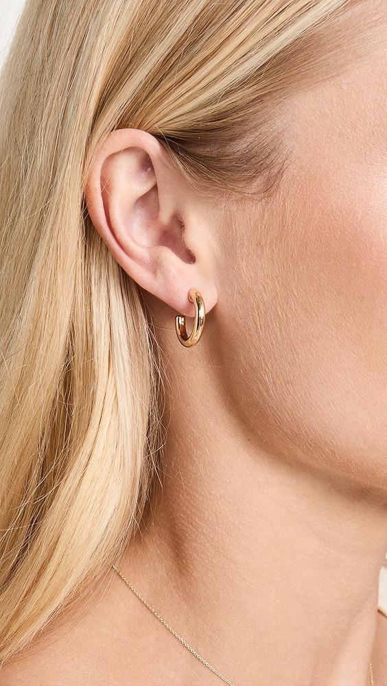 EF Collection Sasha Bubble Hoop Earrings | Shopbop Product Image