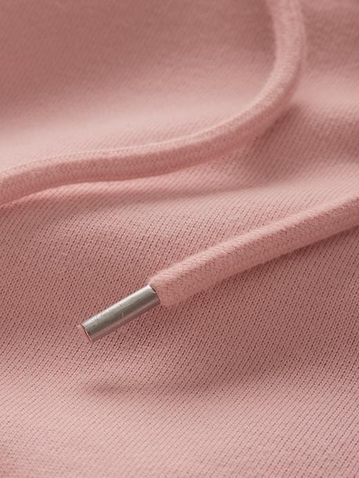 Heavyweight French Terry Crop Bubble Hoodie Product Image