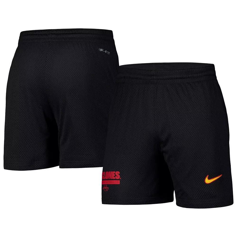 Men's Nike Black Iowa State Cyclones 2024 Sideline Mesh Shorts,  Product Image