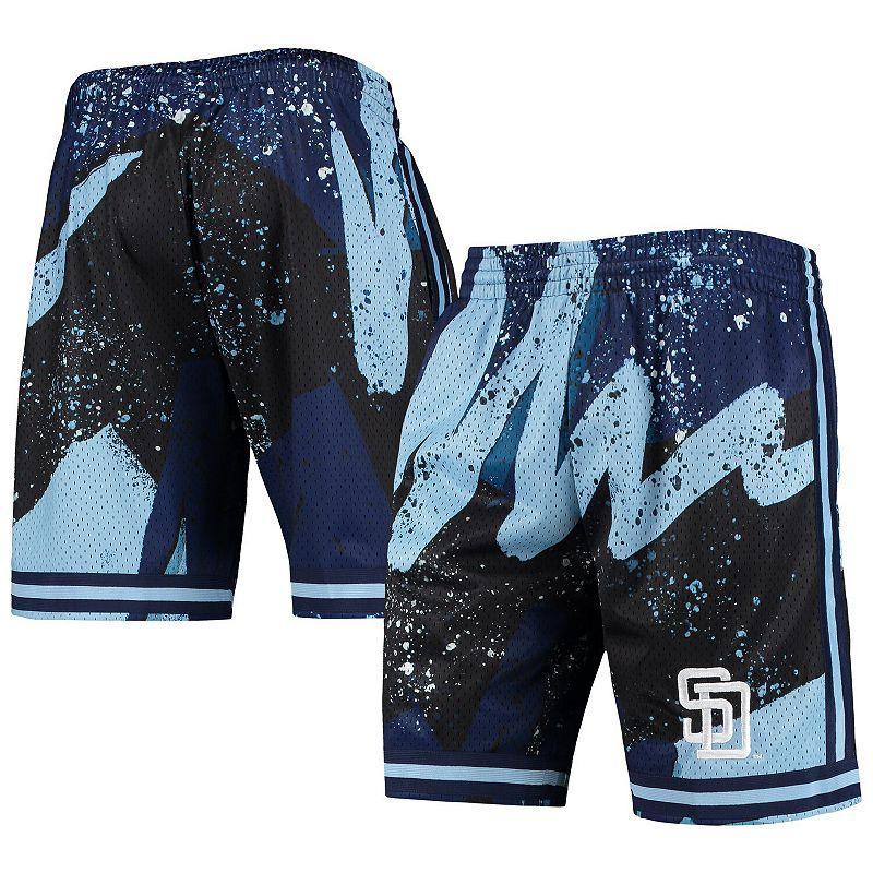 Mens Mitchell & Ness San Diego Padres Hyper Hoops Shorts Product Image