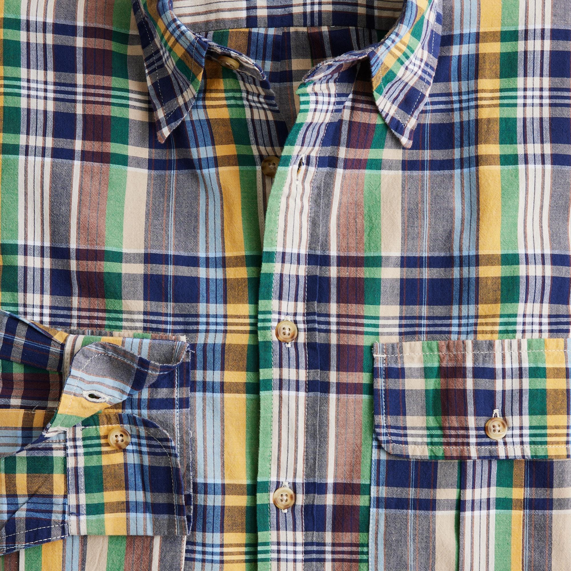 Two-pocket workshirt in Indian madras Product Image