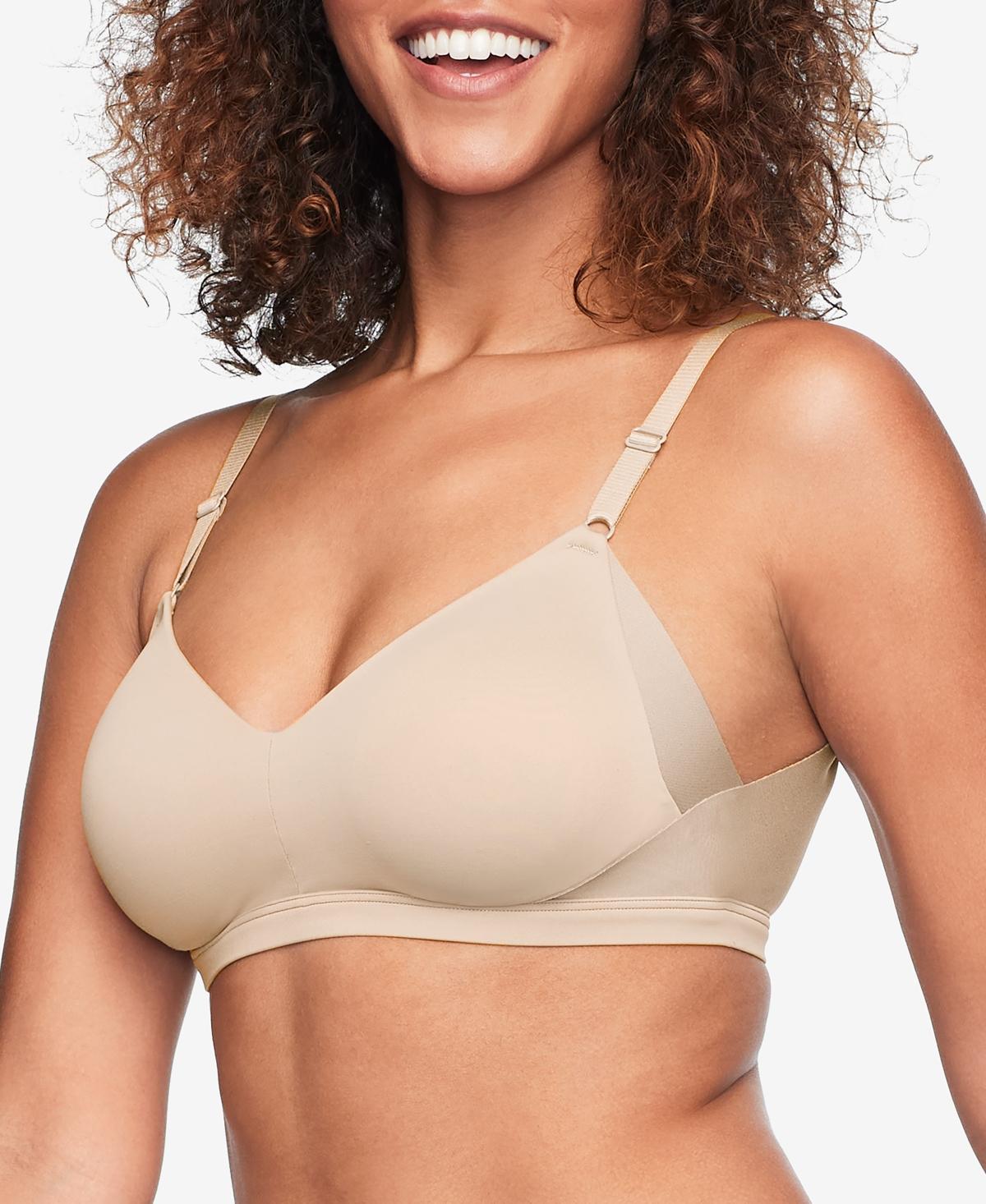 Warners No Side Effects® Underarm and Back-Smoothing Comfort Wireless Lift T-Shirt Bra RN2231A, Women's, Size: 3XL, Butterscotch Product Image