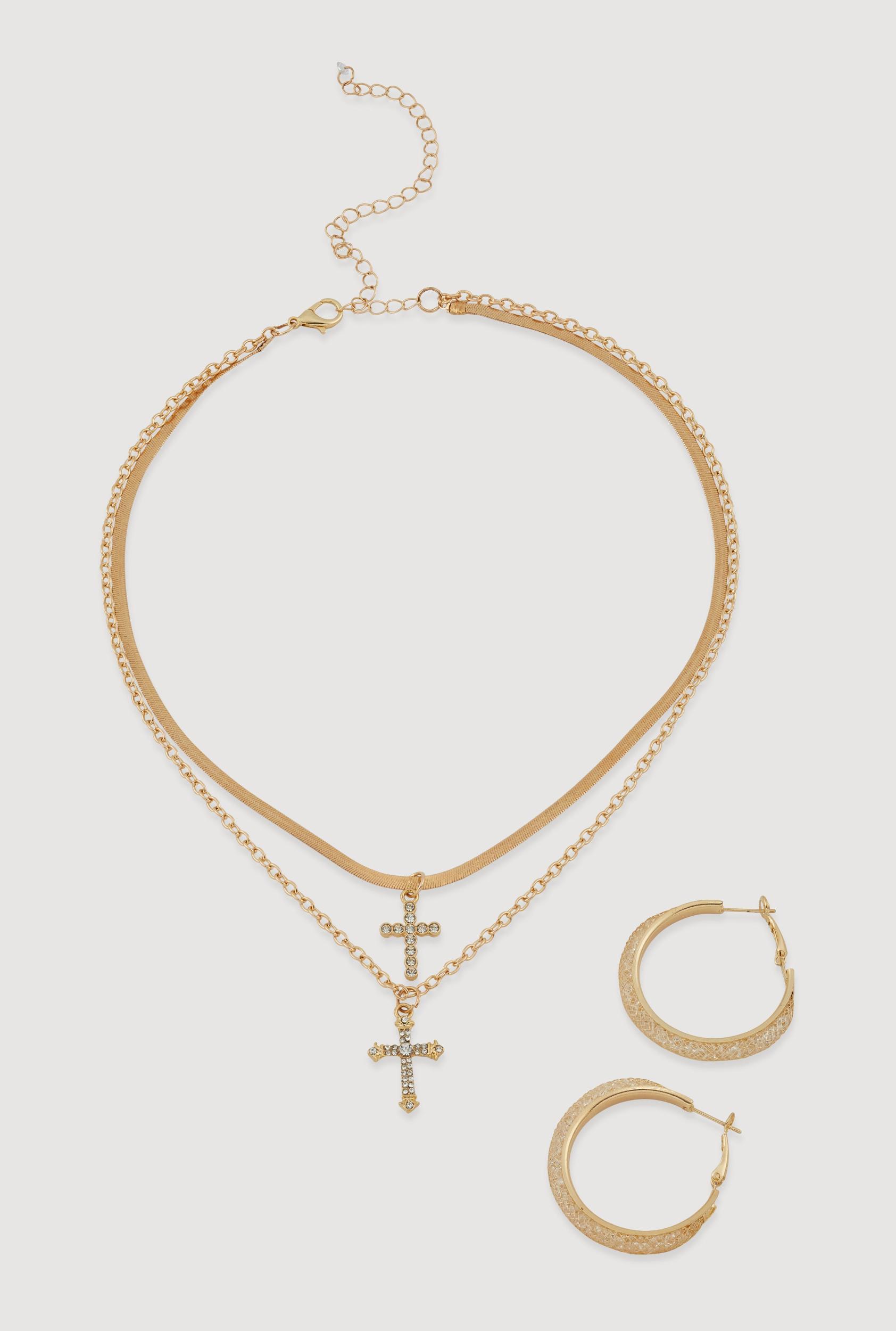 Assorted Textured Hoop Earrings Set of 6 Unisex Product Image