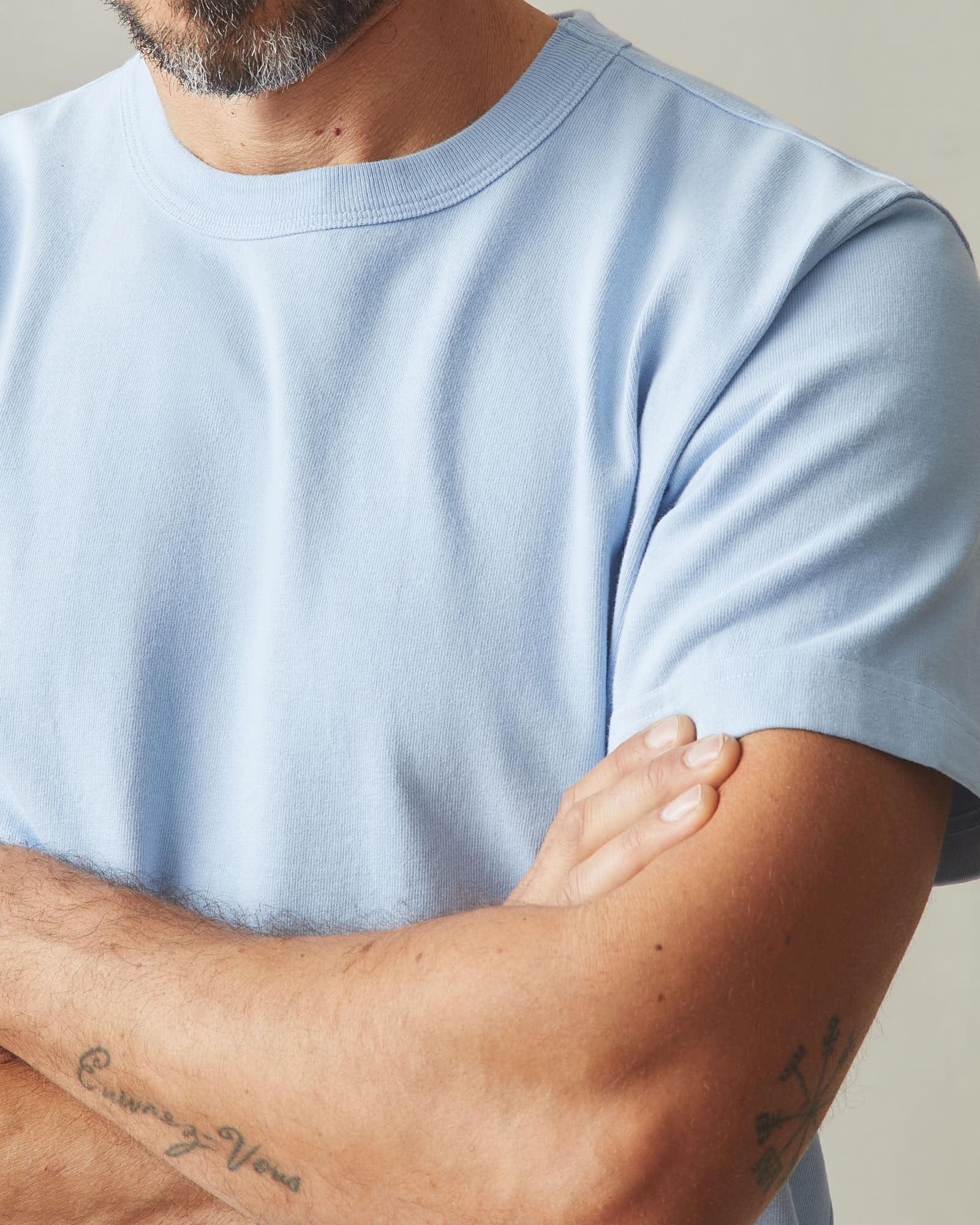 Men's Everest Tee - Powder Blue Product Image