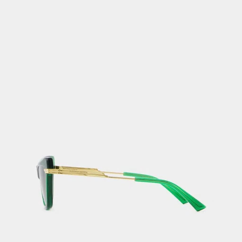 BOTTEGA VENETA Bv1241s Sunglasses -  - Acetate - Green Product Image