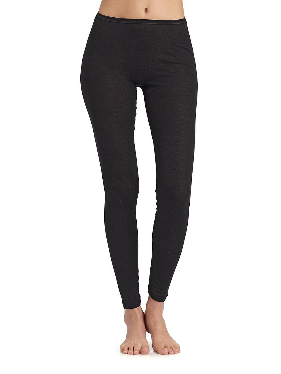 Wool & Silk Blend Leggings Product Image