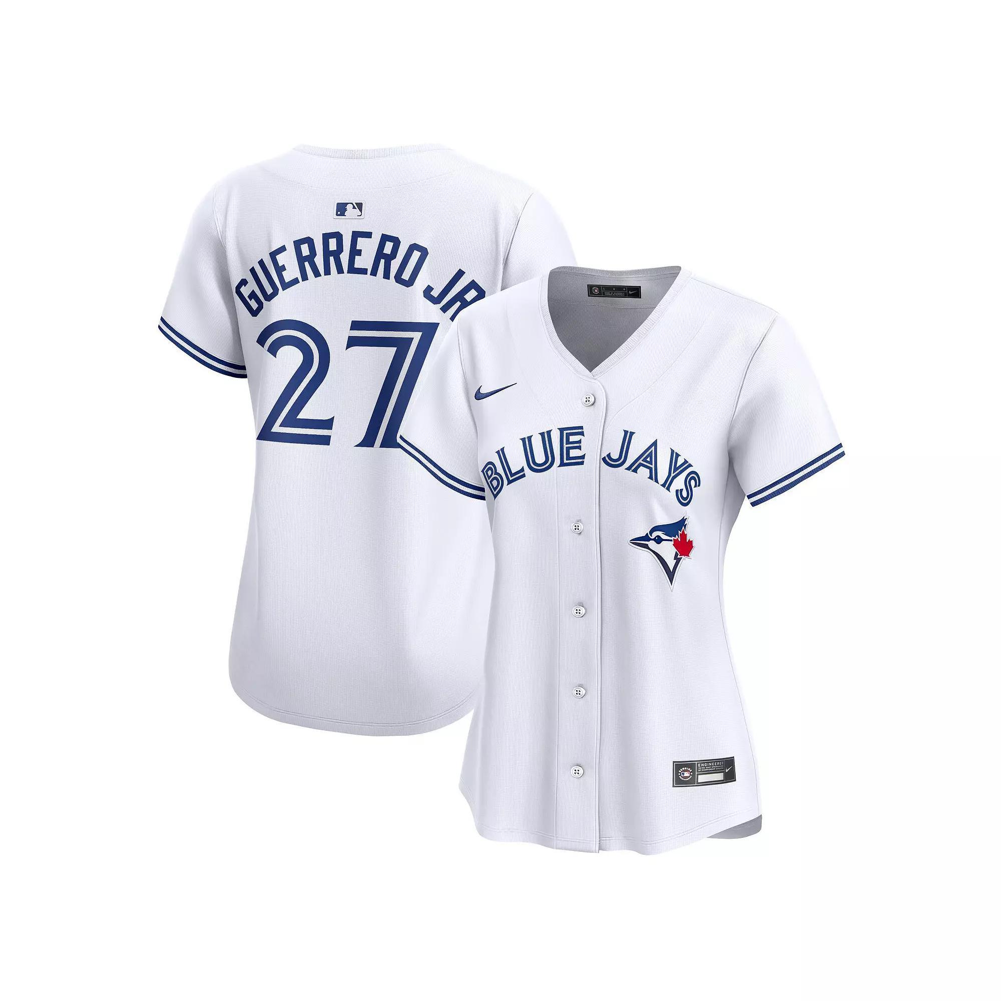 Women's Nike Vladimir Guerrero Jr. White Toronto Blue Jays Home Limited Player Jersey, Size: XL, Jay White Product Image