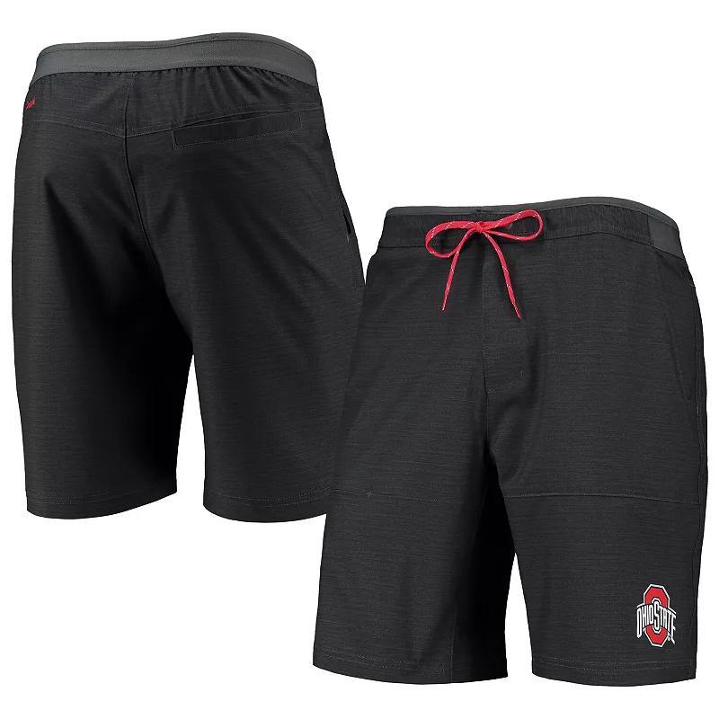 Mens Columbia Charcoal Ohio State Buckeyes Twisted Creek Omni-Shield Shorts Product Image
