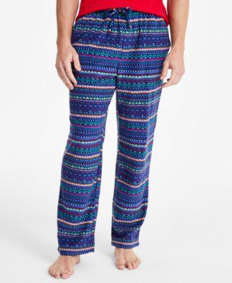 Club Room Mens Fleece Pajama Pants, Created for Macys Product Image