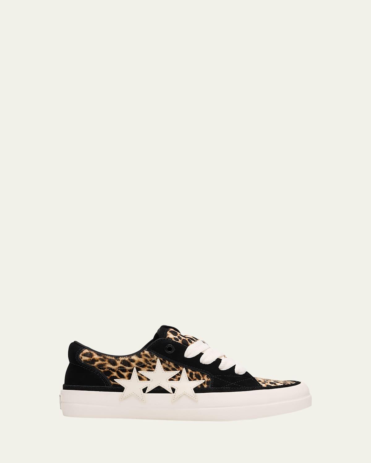 Mens Leopard Sunset Low-Top Sneakers Product Image