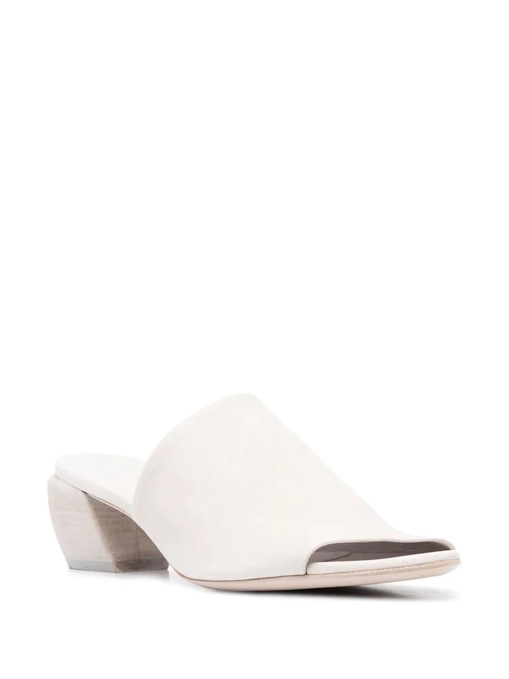 OFFICINE CREATIVE Helyette 016 Mules In White Product Image