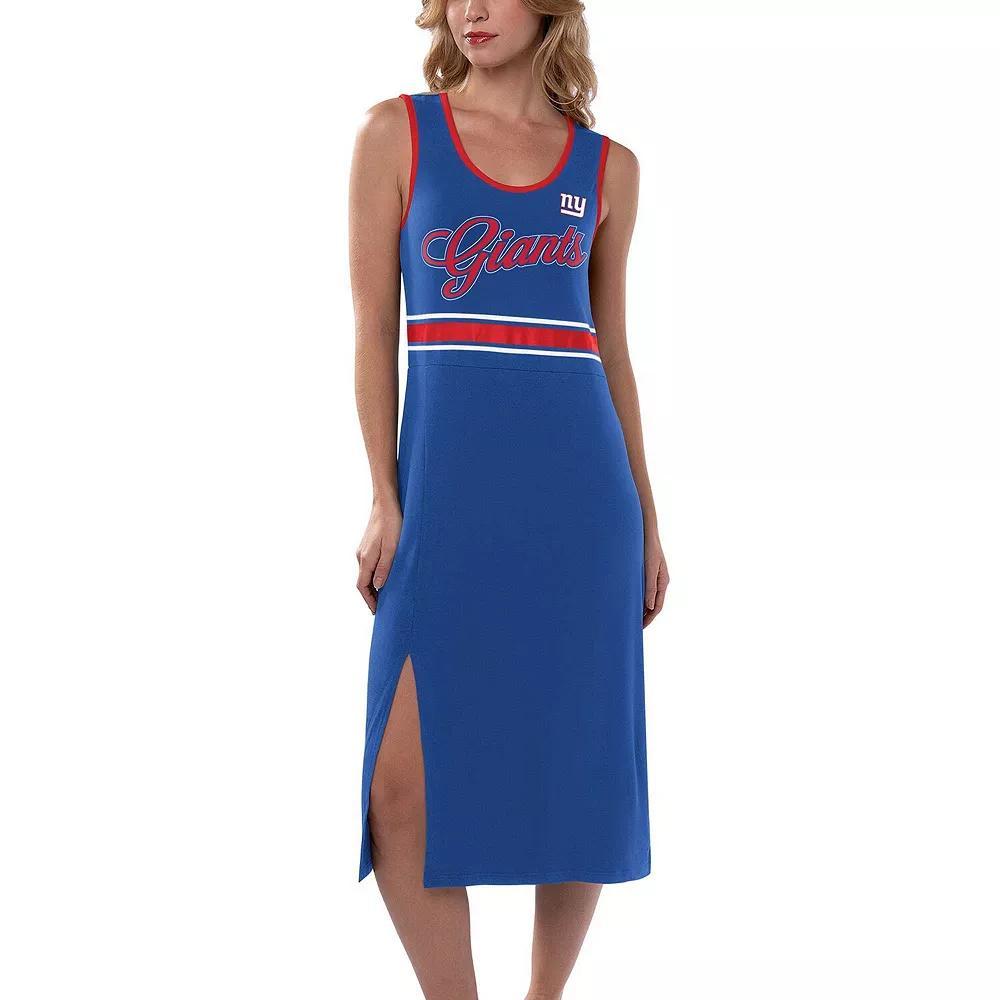 Women's G-III 4Her by Carl Banks Royal Buffalo Bills Main Field Maxi Dress,  Product Image