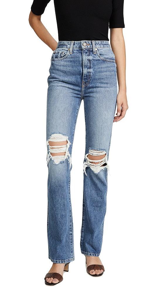 Khaite Danielle High Rise Stovepipe Jeans | Shopbop Product Image