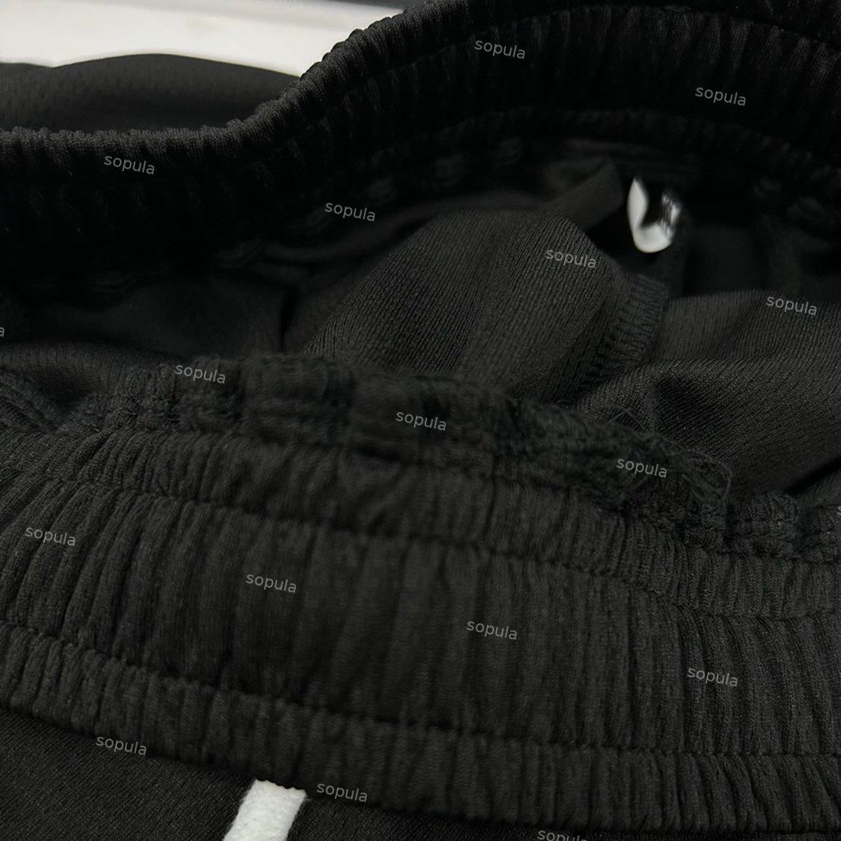 Sopula God With Us Print Casual Street Mesh Shorts Product Image