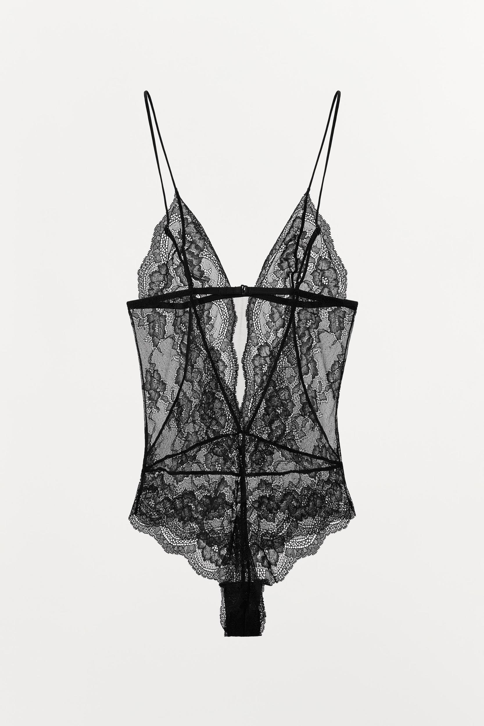 LACE BACK BODYSUIT Product Image