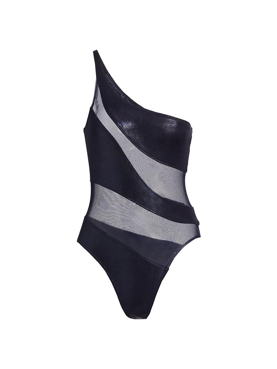 Womens Snake Mesh Mio One-Piece Swimsuit Product Image