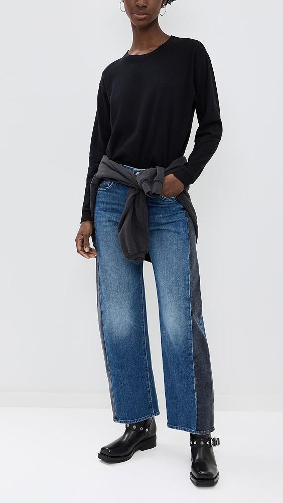 MOTHER The Half Pipe Flood Jeans | Shopbop Product Image