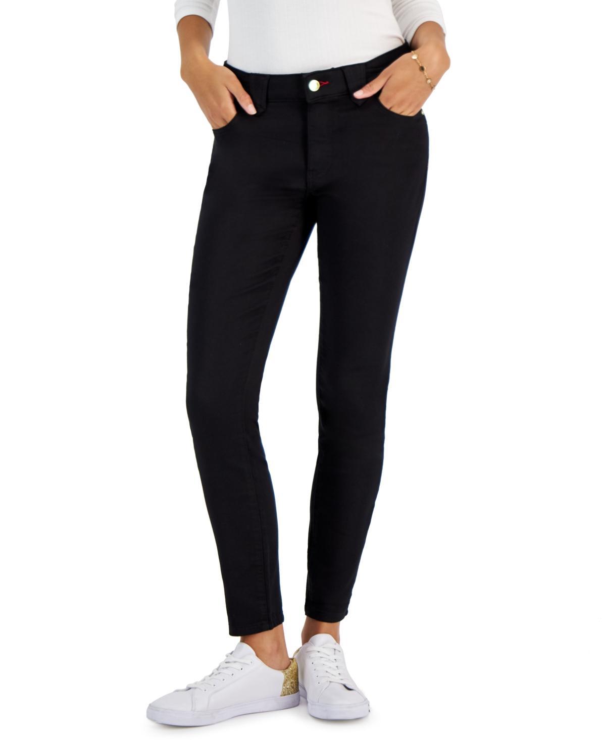 Tommy Hilfiger Womens Th Flex Waverly Sateen Skinny Pants Product Image