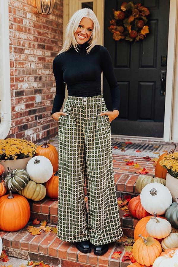 The Finley High Waist Wide Leg Pants Product Image