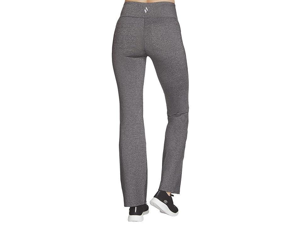 SKECHERS GO WALK High Waisted Flare Pants Women's Casual Pants Product Image