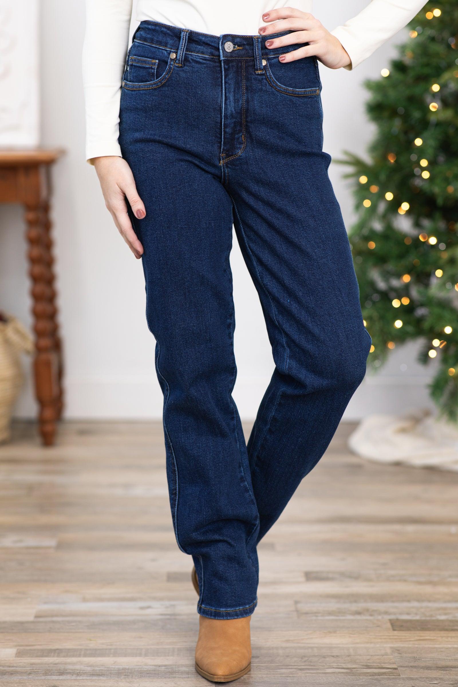 Judy Blue Tummy Control Straight Leg Jeans Product Image