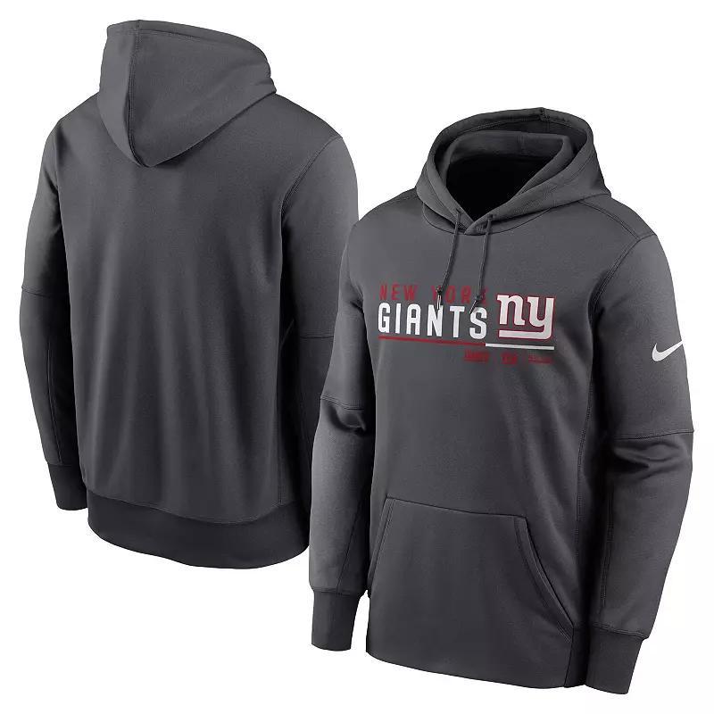 Men's Nike Anthracite Seattle Seahawks Prime Logo Name Split Pullover Hoodie, Size: 3XL, Grey Product Image