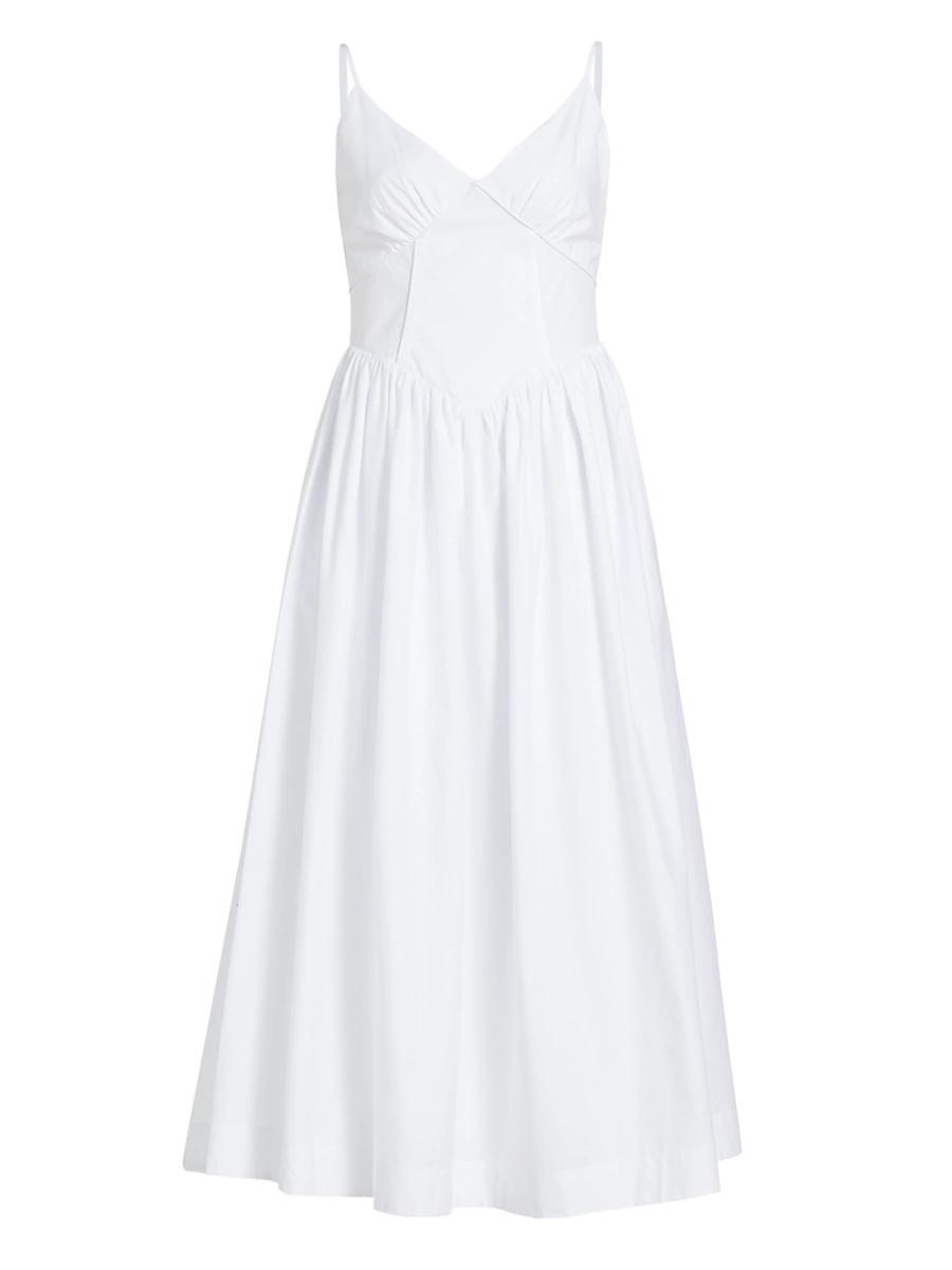 Womens Becker Princess Waist Midi-Dress Product Image