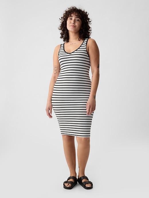 Rib Midi Tank Dress Product Image