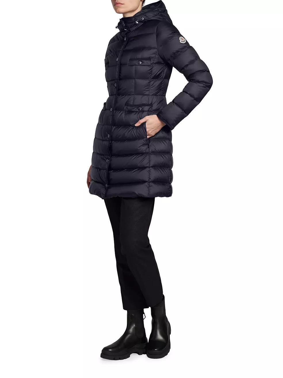 Womens Hirma Down Coat with Hood Product Image