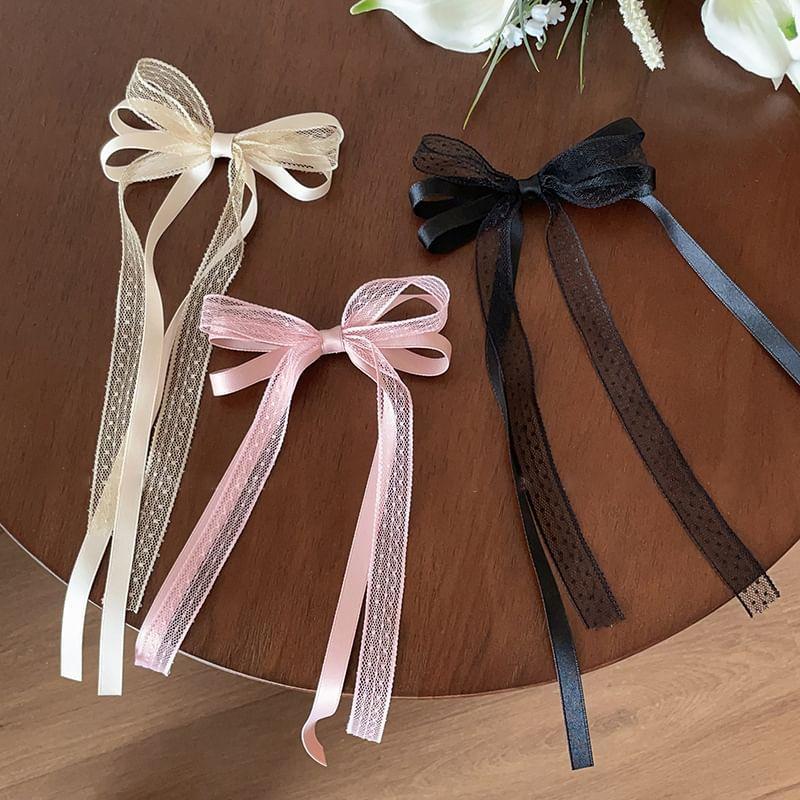 Ribbon Bow Hair Clip Product Image